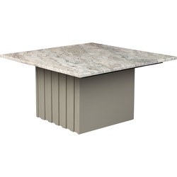 Dutchbone Clayton Salontafel Vierkant 60x60 cm Marmer 