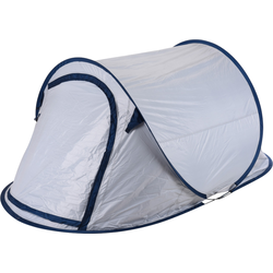 HIXA Pop-Up Tent - 1 Persoons - Dark en Cold - Grijs - Festival - 220x120x95 - Kamperen