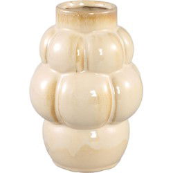 PTMD Nolay Vaas - 16 x 16 x 22 cm - Keramiek - Creme