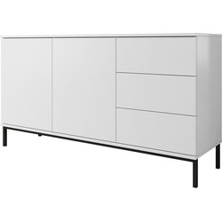 Meubella Dressoir Queen - Wit - 150 cm