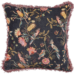 MORUS  - Sierkussen - Zwart - 45 x 45 cm - Fluweel