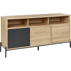 MOINES - Consoletafel - Lichte houtkleur - MDF