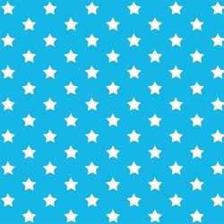 2x rollen decoratie plakfolie blauw met sterren 45 cm x 2 meter zelfklevend - Meubelfolie