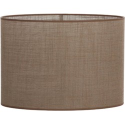 Light & Living - kap - Caden - bruin - textiel - E27 - 3545915