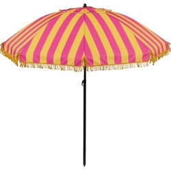 In The Mood Collection Osborn Parasol - H238 x Ø220 cm - Geel