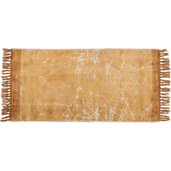 HANLI  - Vloerkleed - Oranje - 80 x 150 cm - Viscose