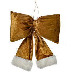 Clayre & Eef Kersthanger Goudkleurig Synthetisch