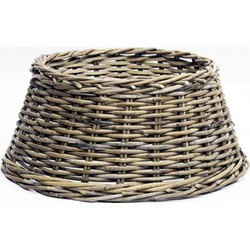 Kerstboomhuls Rotan Grijs diameter 75 cm