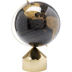 Kare Decofiguur Globe Top Gold 47cm