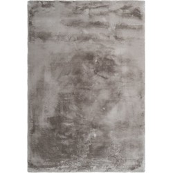 Magna Hoogpolig Taupe vloerkleed - Effen Zacht - 80 X 150 CM