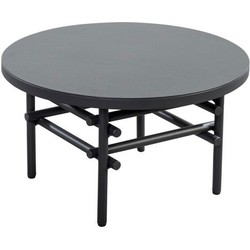 Ki side table dia. 60 cm aluminium dark grey