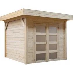 Hillhout vuren tuinhuis bosuil, 300 x 300
