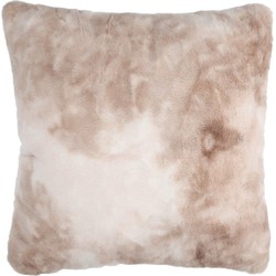 Tapijtenloods Rumba Kussen Vacht Hoogpolig Soft Touch Taupe- 45x45 CM