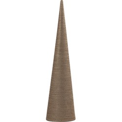 PTMD Deco Object Irhaa - 23x23x93 cm - Polyester - Taupe