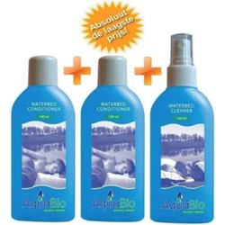 AquaBio Waterbed Conditioner 12mnd + Vinylreiniger 140 ml