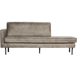 BePureHome Rodeo Daybed Links - Eco-leder - Elephant - 85x203x86