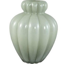 PTMD Vaas Syamer 2 - 21x21x27 cm - Glas - Groen