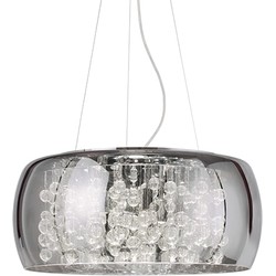 Ideal Lux - Audi-80 - Hanglamp - Metaal - G9 - Zwart