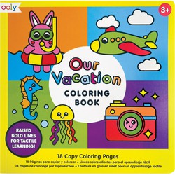 Ooly Ooly - Our Vacation Copy Coloring Book