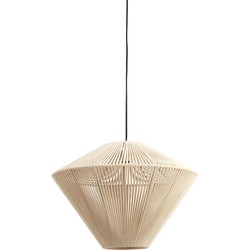 Light&living Hanglamp Ø56x43 cm FELIDA crème