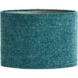 Light & Living - kap - Osire - blauw - textiel - E27 - 3845971