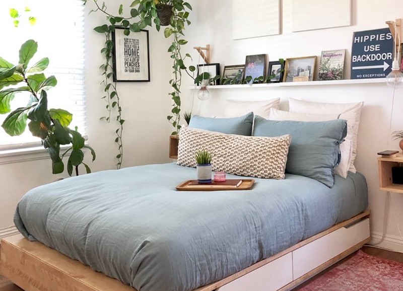 Trend: een houten bed in je slaapkamer