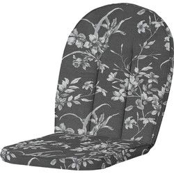 Madison - Tuinstoelkussen - Rose grey - 105x52 - Grijs