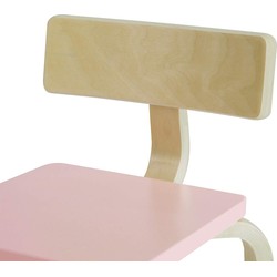Kinderstoel - Stoel kind - Ergonomisch - Roze - 33x43x33 cm