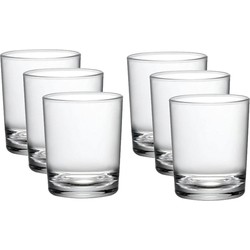 12x Shotglaasjes/borrelglazen inhoud 50 ml van glas - Shotglazen