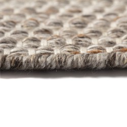 Vloerkleed Gerecycled Materiaal Ciro Naturel Gemeleerd (Bruin/Wit/Antraciet) Grijs/Antraciet - <a href="https://vloerkledenloods.nl/vloerkleden/gerecycled vloerkleden">Gerecycled-materiaal</a> - 200 x 300 cm - (L)