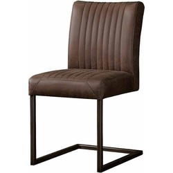 SIDD Ferro sidechair - Savannah dark brown 1078-03