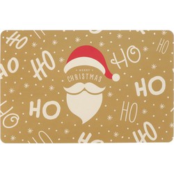 Placemat Hohoho 30x45cm gold