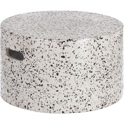 Kave Home - Jenell wit terrazzo koffietafel Ø 52 cm