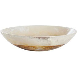 Light & Living - Schaal BINANGA - Ø34x7.5cm - Wit