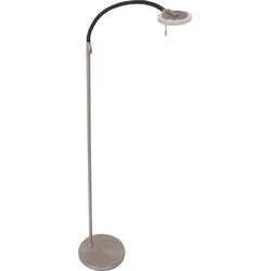 Steinhauer vloerlamp Turound - staal - metaal - 23 cm - ingebouwde LED-module - 2990ST