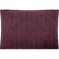 House Doctor Kussenhoes Maku bordeaux 40x60cm