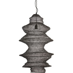 Hanglamp Nakisha - Zwart - Ø48cm