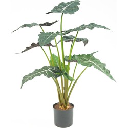 Greenmoods Kunstplant Alocasia - Olifantsoor - Nep plant - 1 Stuk - 67cm