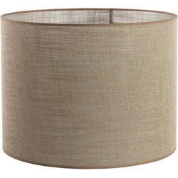 Light & Living - kap - Caden - bruin - textiel - Ø 50cm - E27 - 2250915