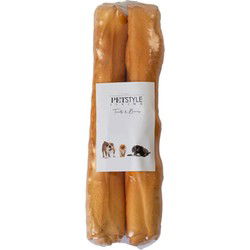 PETSTYLE LIVING GEPOFTE ROL GEROOKT RUND 25-26 CM 2 ST