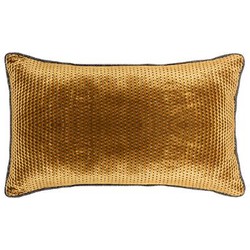 Velvet Kussen Gold Ocre – Oker/Goud 30 x 50 cm (incl. vulling)