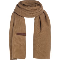 Knit Factory Jazz Gebreide Sjaal Dames & Heren - New Camel - 200x30 cm