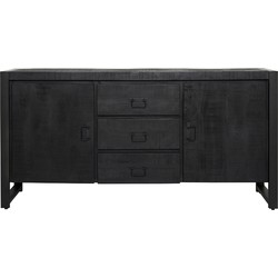 Starfurn Dressoir Boaz Black | 160 cm