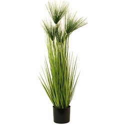 Cycas gras in pot 100 cm groen kunstplant