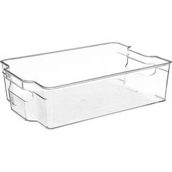 5Five Koelkast/keuken organizer - kunststof - 31 x 21 x 9 cm - Keukenkastorganizer