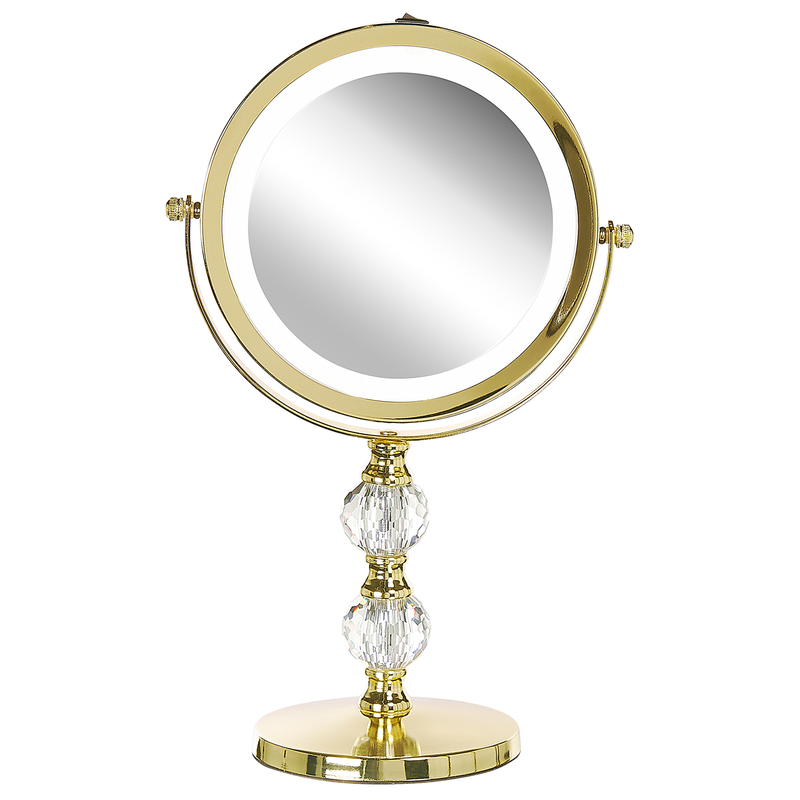 CLAIRA - make-up spiegel - Goud - IJzer - 