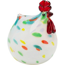 Decofiguur Chicken Colore 18cm