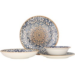 Bonna Serviesset (Medium) - Alhambra - 24 delig - 6 Personen - Porselein