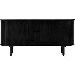 Lewis & Loft Dressoir Livia - FSC® mangohout - 160 cm - Zwart