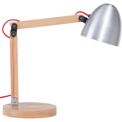 Beliani VELEKA - Kinderlamp-Zilver-Rubberhout